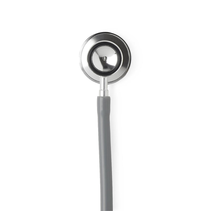 Medline Dual-Head Pediatric Stethoscope, 22", Gray (MDS9557)