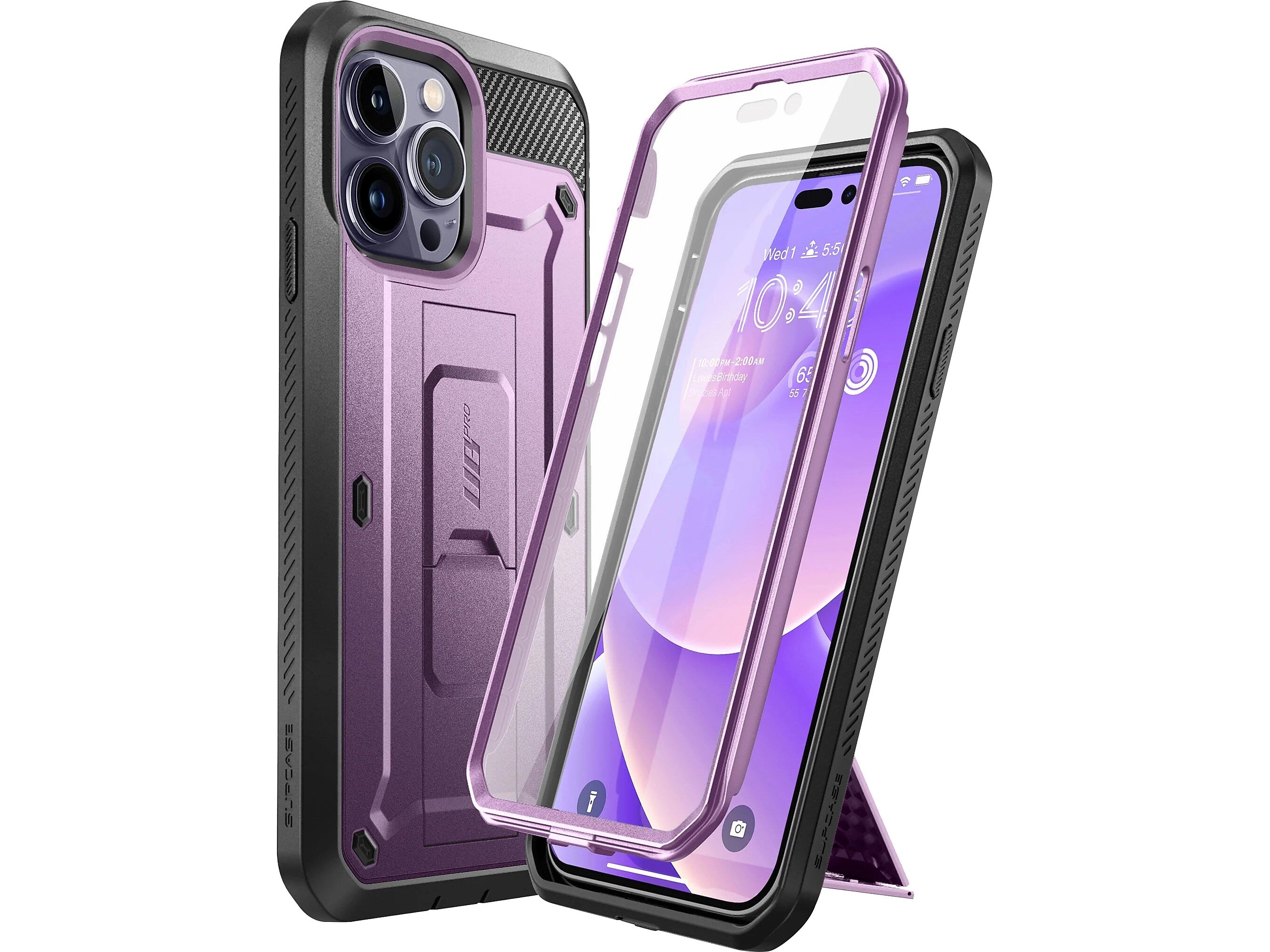 SUPCASE Unicorn Beetle PRO Deep Purple Rugged Case for iPhone 14 Pro (SUP-iPhone2022Pro-6.1-UBPro-SP-Mauve)