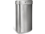 Nine Stars Stainless Steel Sensor Trash Can, 13.2-Gallon, Silver (DZT-50-29SL)
