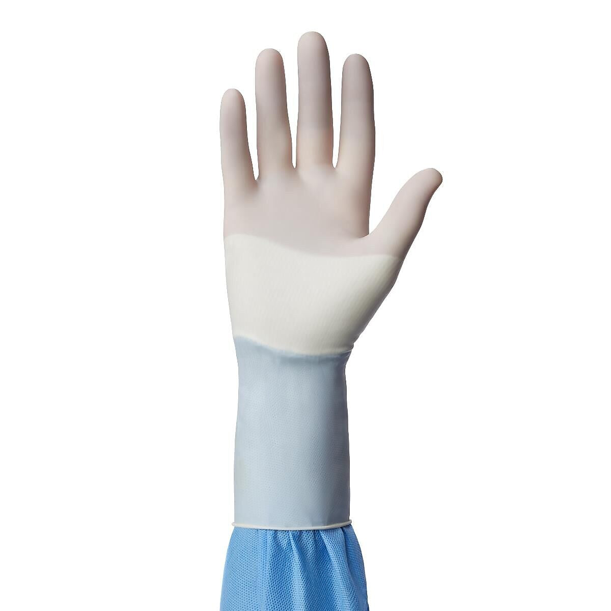 SensiCare PI with Aloe Surgical Gloves, Latex-Free, Medium, White, 25/Box (MSG1085Z)