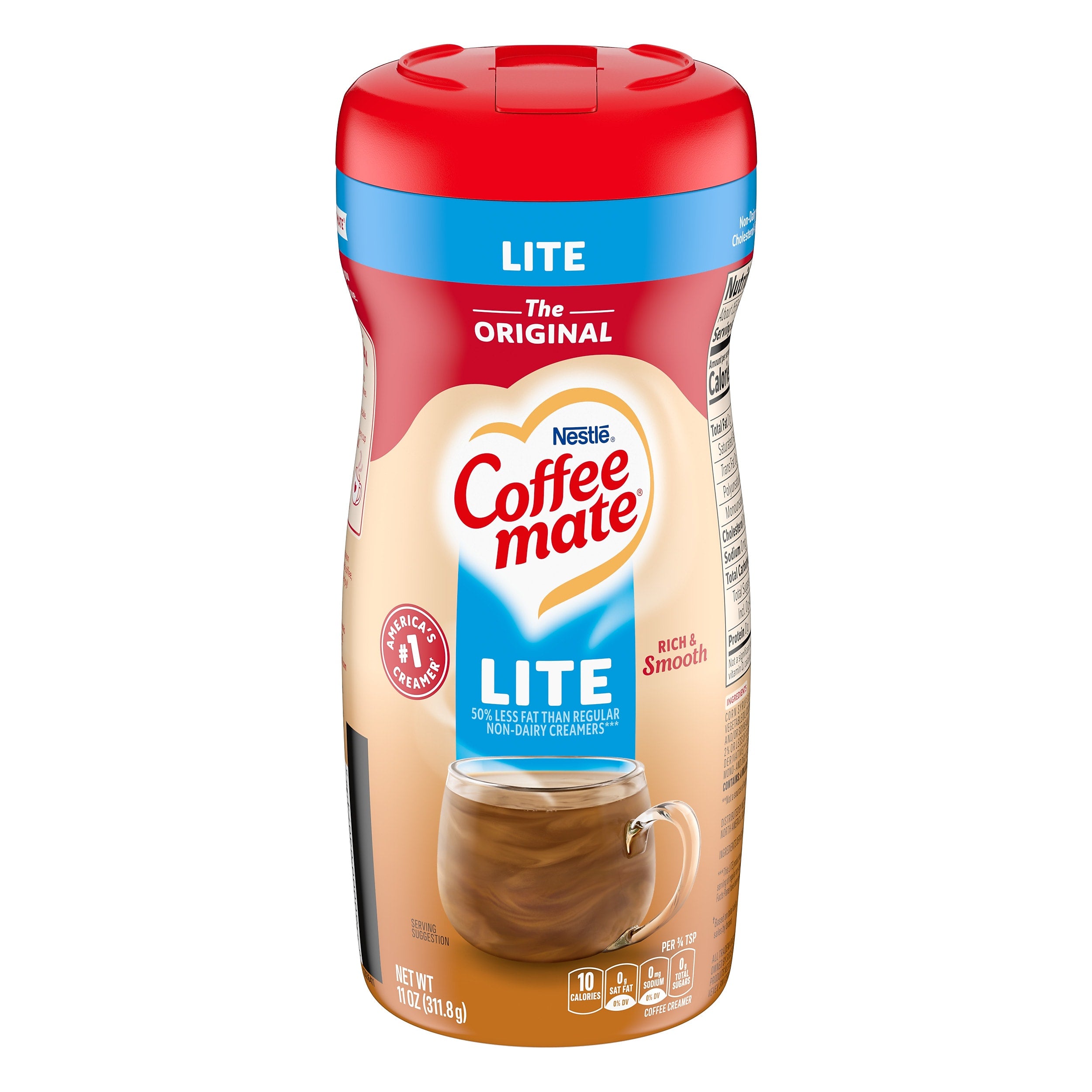 Coffee mate Original Lite Powdered Creamer, 11 Oz. (NES74185)