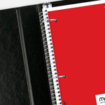 Mead 1-Subject Notebooks, 8" x 10.5", Wide Ruled, 70 Sheets, Assorted Colors (05510)