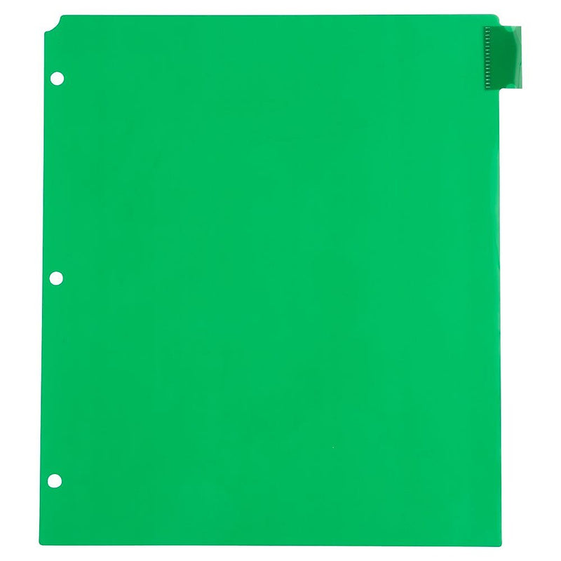 JAM Paper Poly Binder Pocket, Assorted Colors, 8/Pack (375032922)