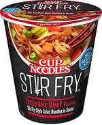 Nissin Stir Fry Noodles, Teriyaki Beef Flavor, 3 oz., 6/Carton (42401)