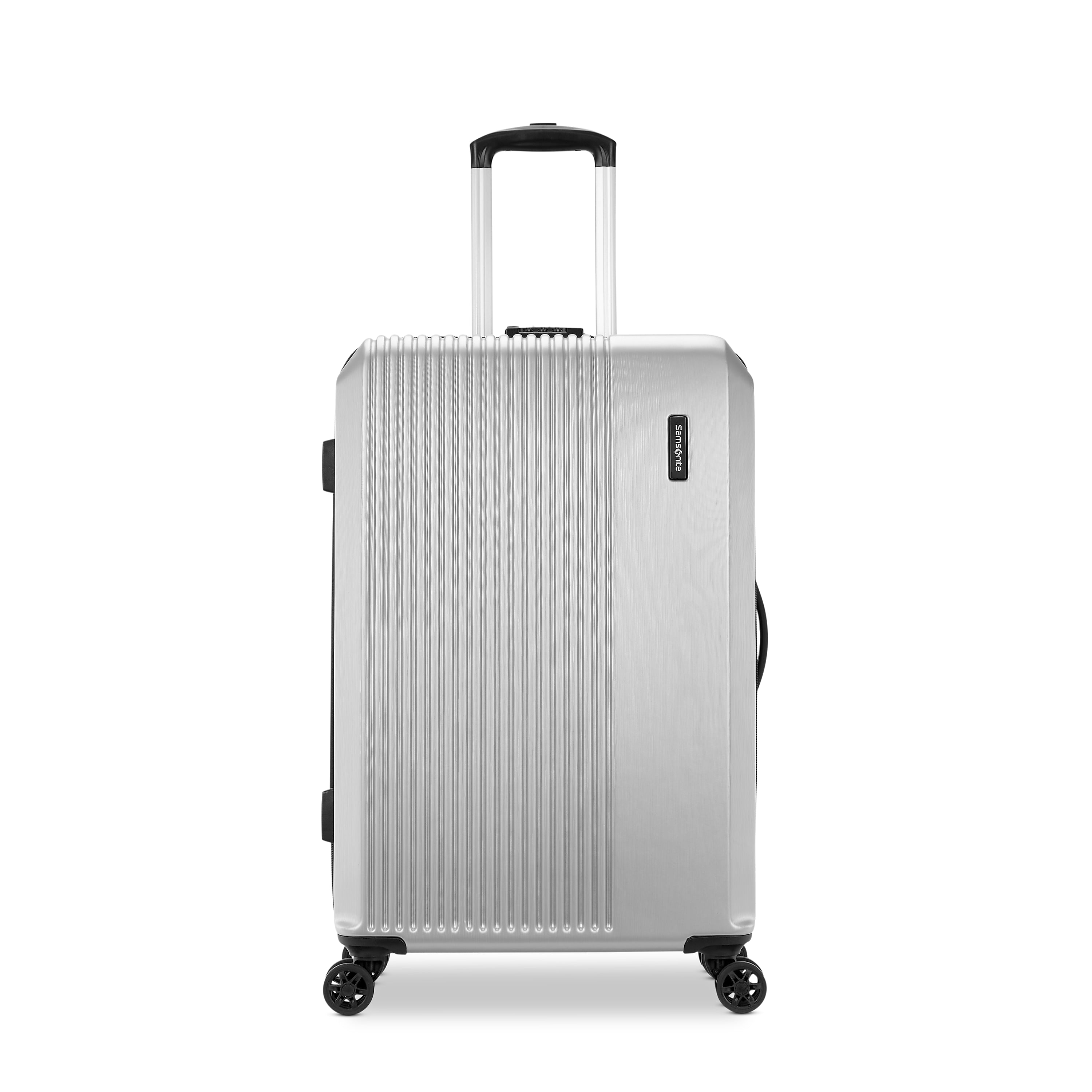 Samsonite Alliance 11.0" Hardside Suitcase Spinner, Aluminum Silver (145794-7378)