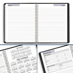 2026 AT-A-GLANCE DayMinder Executive 7" x 8.75" Weekly & Monthly Planner, Faux Leather Cover, Black (G545-00-26)