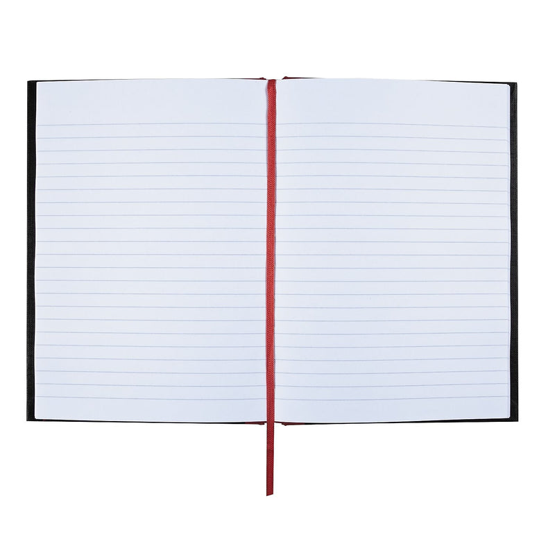 Black N' Red 1-Subject Professional Notebooks, 5.8" x 8.3", Wide Ruled, 96 Sheets, Black (JDK-E66857)
