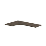 HON Coordinate Corner Cove Worksurface, Right Hand, Florence Walnut Laminate