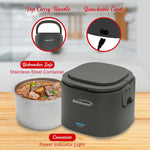 Brentwood ELB-600GRY Portable Electric Food Warmer, 0.625 Qt.