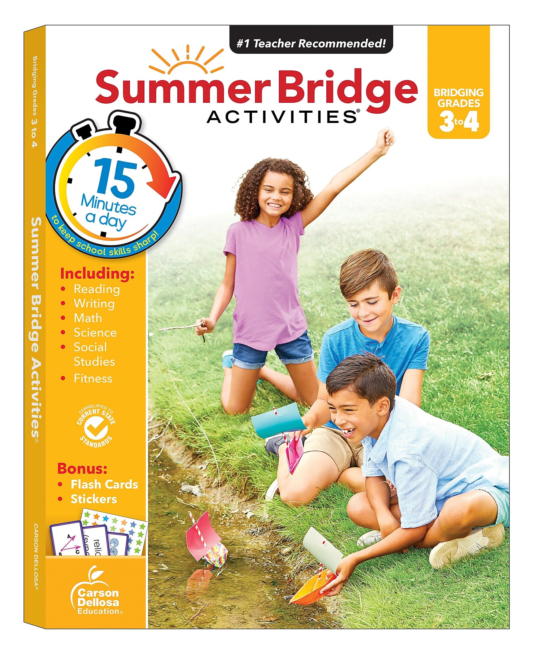 Summer Bridge Activities Book, Grades 3-4