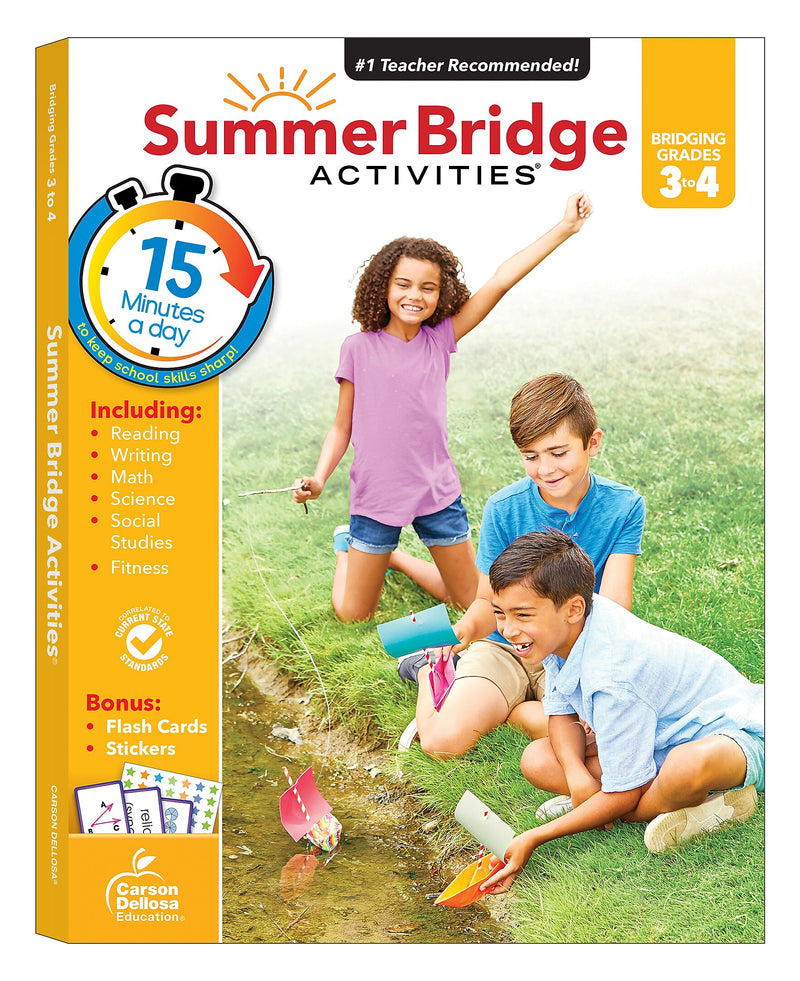 Summer Bridge Activities Book, Grades 3-4