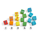 hand2mind Numberblocks One to Five Wooden Blocks (96931)