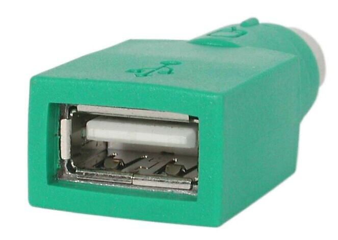 Startech USB to PS2 Mouse Adapter, Green (GC46FM)
