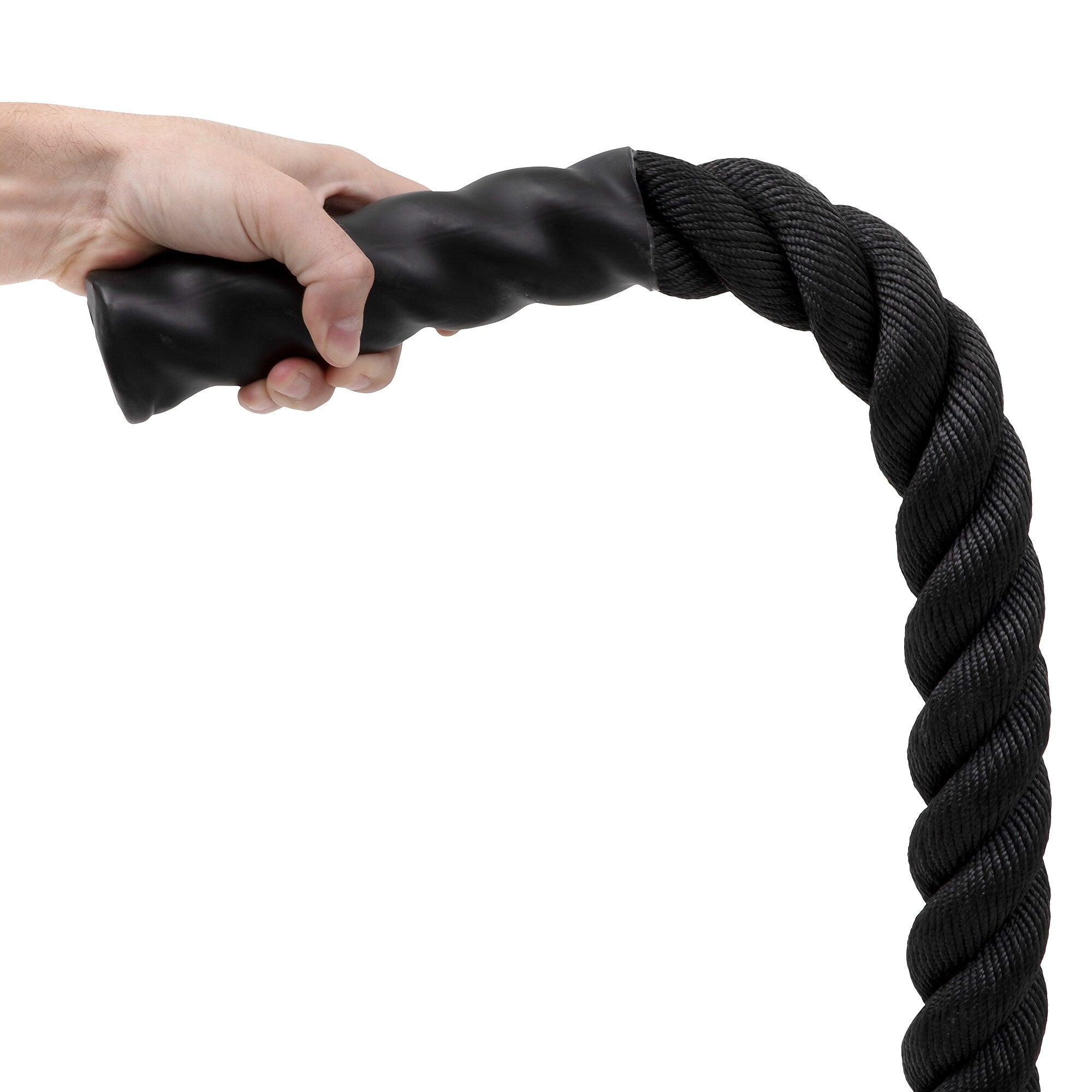 Champion Sports Rhino Poly Training Rope, Black (CHMP284)