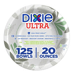 Dixie Ultra Pathways Paper Bowl, 20 oz., Multicolored, 125 Bowls/Pack (SX20PATH)