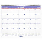 2026 AT-A-GLANCE 15" x 12" Monthly Wall Calendar, White/Purple (PM8-28-26)