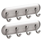 iDesign Wall Racks, Brushed Nickel, ABS (28179M2)