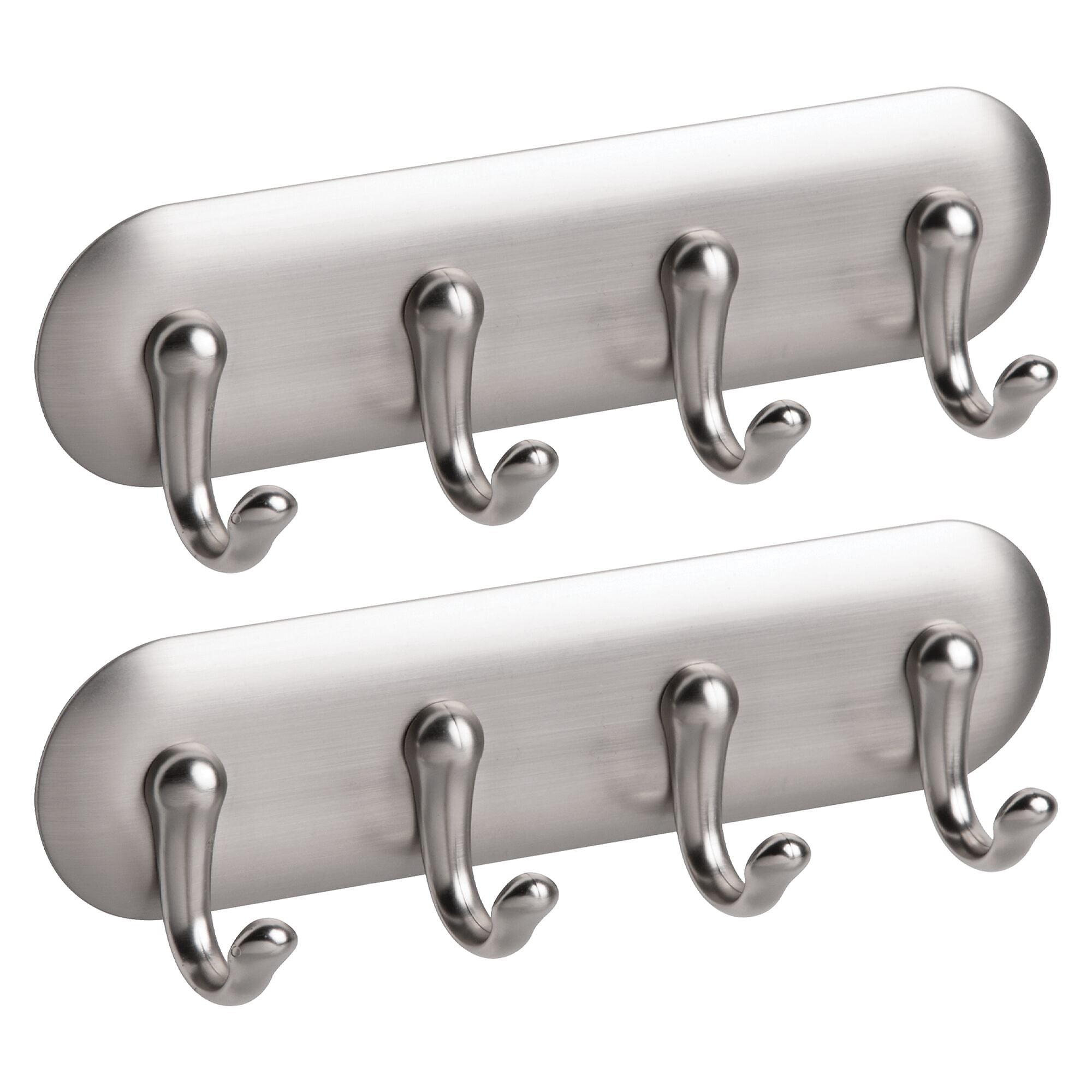 iDesign Wall Racks, Brushed Nickel, ABS (28179M2)
