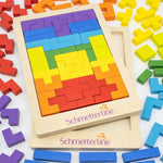 Extasticks Tetralino Double Premium Wooden Puzzle, 92/Set (EXAE3302)