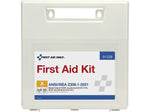 First Aid Only Plastic First Aid Kit, ANSI 2021 Class A, 50 People, 184 Pieces (91329)