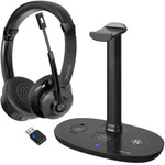 Delton 30X Wireless Noise Canceling Bluetooth Stereo Headset with HS1 Stand (DHSWC130XD)