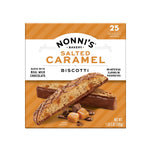 Nonni's Salted Caramel Biscotti Carton, 21 oz., 25/Box (NSD97920)