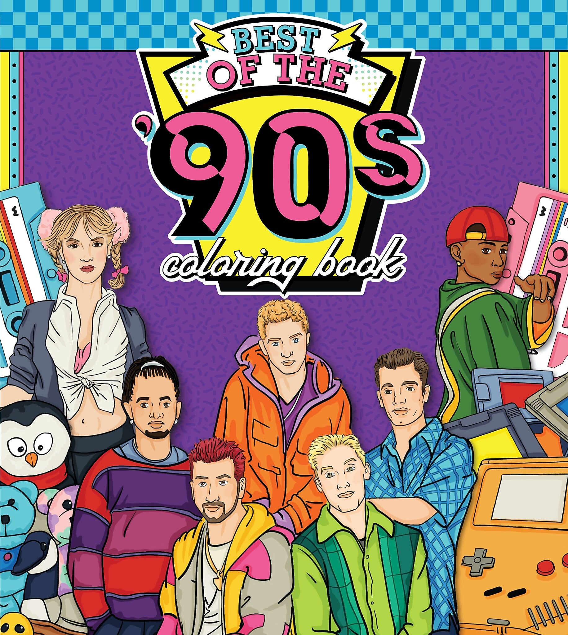 Quarto Best of the '90s Coloring Book, 96 Pages (9780760381243)