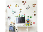 RoomMates Minecraft Children's Wall Decal Set, Cartoons (RMK5006SCS)