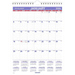 2026 AT-A-GLANCE 8" x 11" Monthly Wall Calendar, White/Purple (PM1-28-26)
