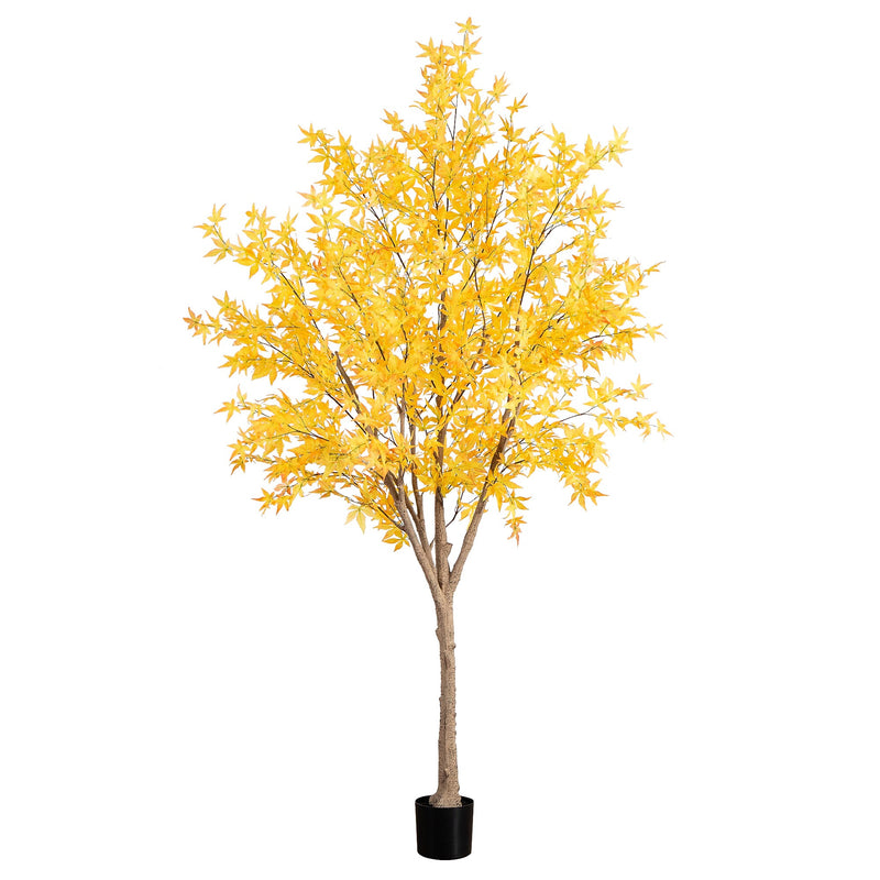Nearly Natural 9' Autumn Maple Artificial Fall Tree (T4812)