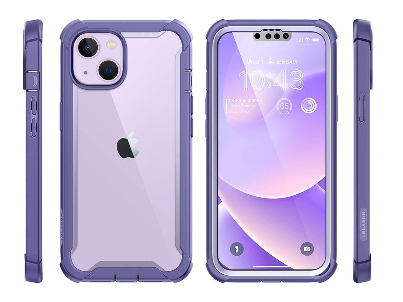 i-Blason Ares Deep Purple Case for iPhone 14 Plus (iPhone2022-6.7-Ares-SP-Mauve)