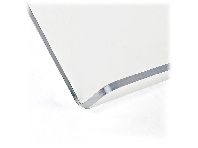 Azar Plastic Document Stand with Lip, Clear (515542)