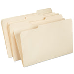 Staples 30% Recycled File Folders, 1/3-Cut Tab, Legal, Manila, 100/Box (ST56680-CC)