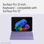 Microsoft Surface Pro 12" Keyboard Cover with Slim Pen 2, Violet (EP2-33104)