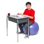 Bouncy Bands Balance Ball, 55cm, Purple (BBAWBS55PU)