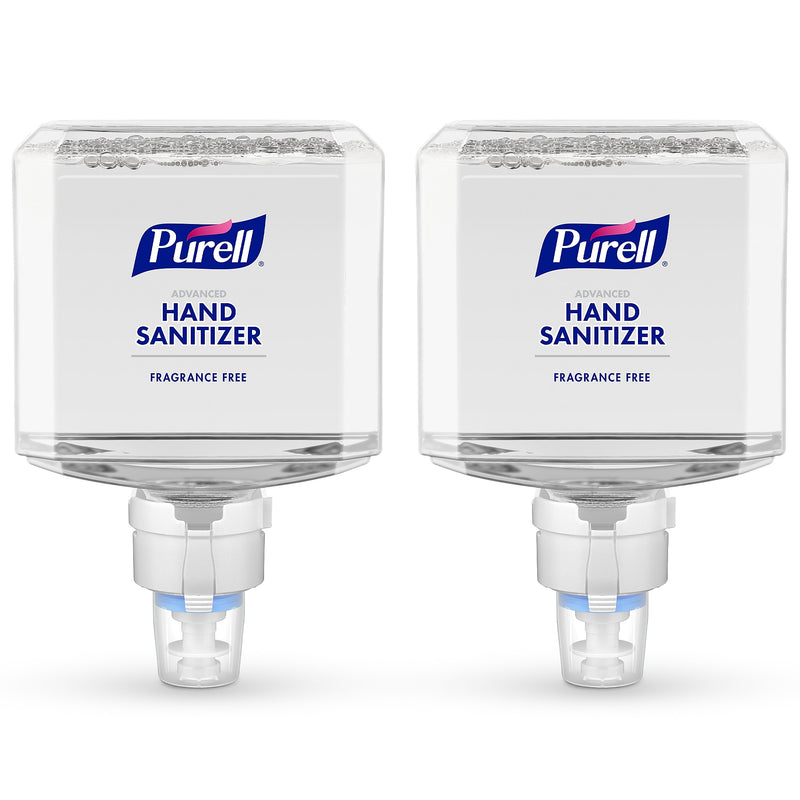 PURELL Advanced 70% Alcohol Foaming Hand Sanitizer Refill for ES8 Dispenser, 1200 mL, 2/Carton (7751-02)