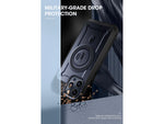 SUPCASE Unicorn Beetle PRO MAG Rugged Case for iPhone 15 Pro, Shock-Absorbing, Dark Blue