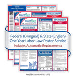ComplyRight Federal (Bilingual) and State (English) Labor Law 1-Year Poster Service, South Carolina (U1200CBOSC)