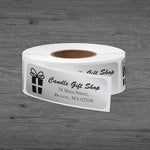Metallic Roll Label, Silver, 2-1/2"x3/4", Qty 250
