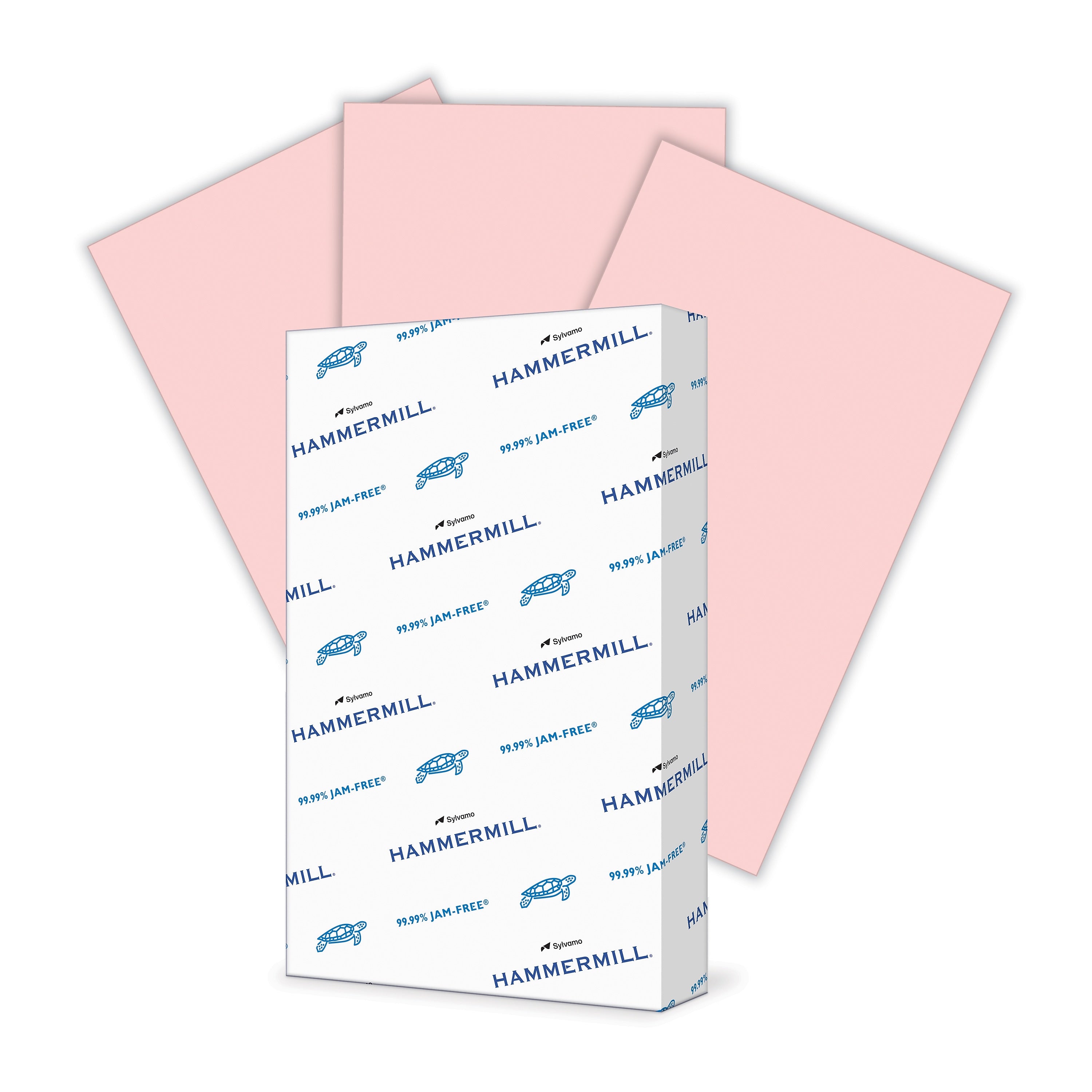Hammermill Fore MP Colors Multipurpose Paper, 20 lbs., 8.5" x 14", Pink, 500 Sheets/Ream (103390)