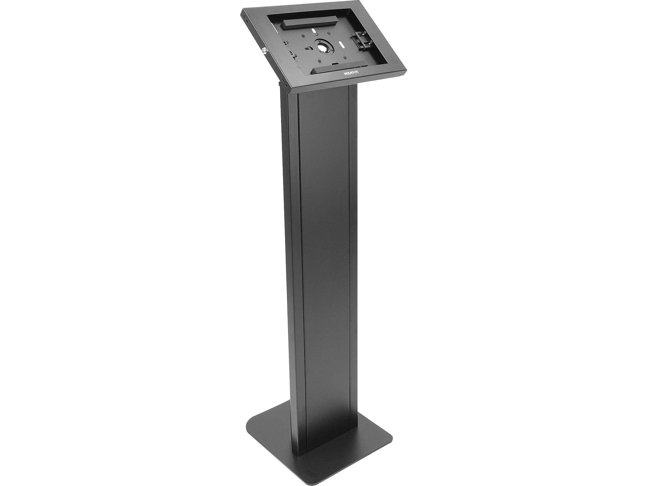 Mount-It! Adjustable Anti-Theft iPad Tablet Kiosk, Black (MI-3880B_G10)