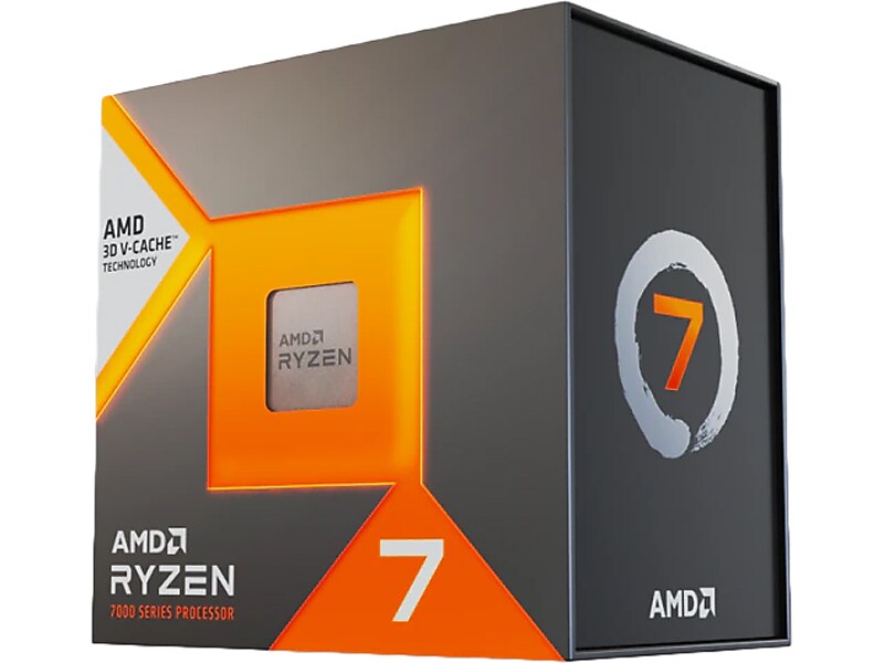 AMD Ryzen 7 7800X3D 8-Core 5Ghz Computer Processor, Socket AM5 (100-100000910WOF)