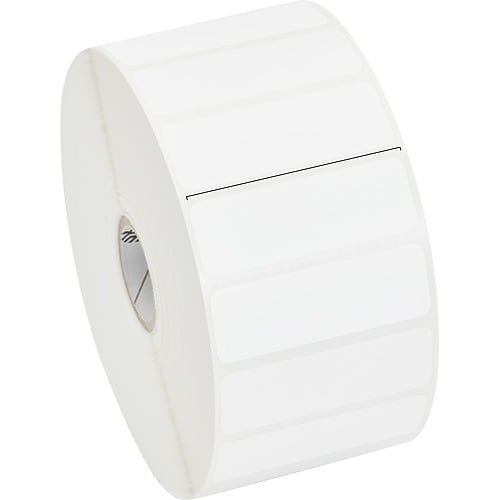Zebra® Z-Select® 92071 4000T Paper Thermal Transfer Label, White, 3/4"(L) x 2 1/4"(W)