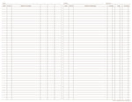 Medical Arts Press General Dental Exam Chart,  Ivory (21140RL)