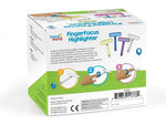hand2mind FingerFocus Highlighters, Assorted Colors, 24/Set (91497)
