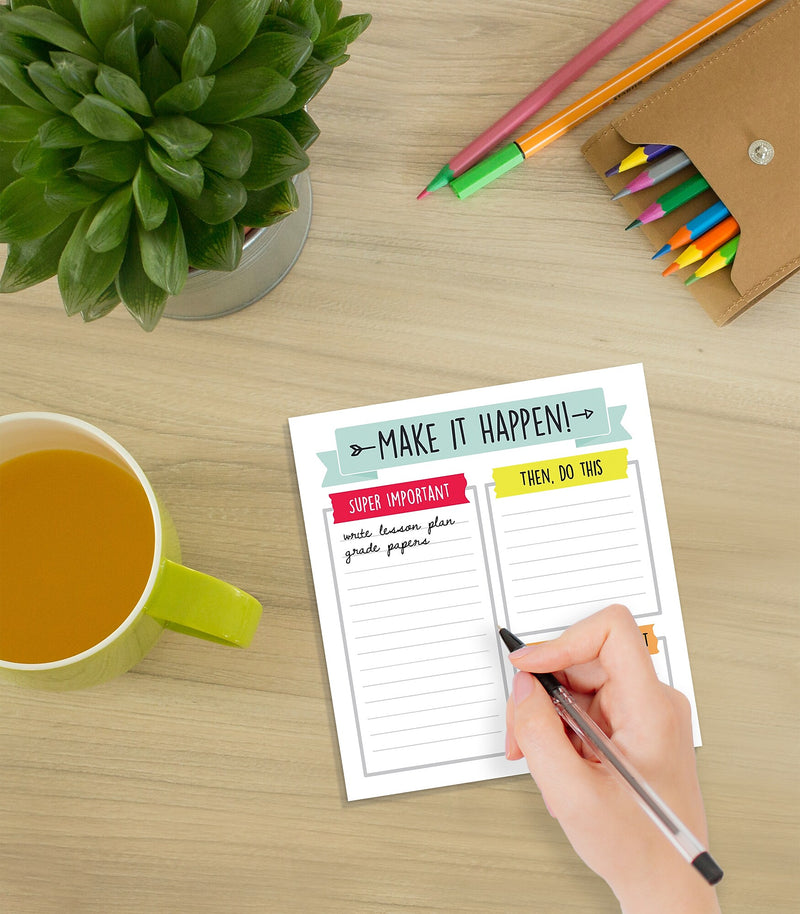 Carson-Dellosa Aim High Notepad Set, Multicolored (145398)