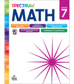 Spectrum Math Workbook, Grade 7 paperback (705506)