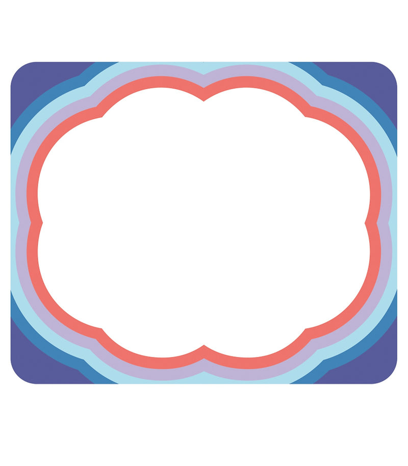 Carson Dellosa Education Adhesive We Stick Together School Name Tags, 3" x 2.5", 40 Tags/Pack (150091)