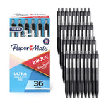 Paper Mate InkJoy 300RT Retractable Ballpoint Pens, Medium Point, 1.0mm, Black Ink, 36/Pack (1921068/1951378)