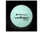 Champion Sports Rhino Skin Luminous 6.3" Dodgeball, White, 6/Set (RXLUMSET)